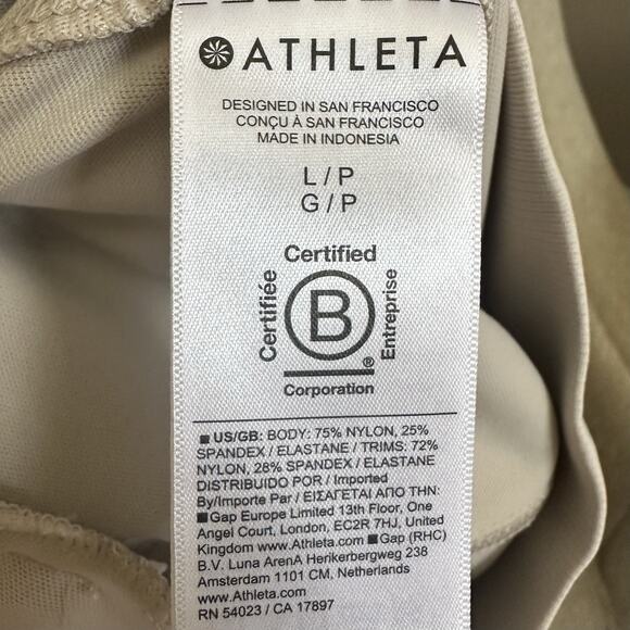 NEW ATHLETA Large Venice Jogger Abalone Workout Pants #597888 - Picture 9 of 9